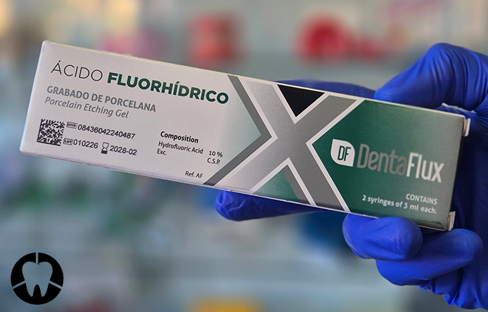 DentaFlux Ácido Fluorhídrico 10% 2x3ml - Imagen 3