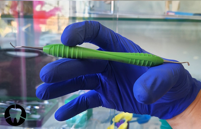 Medesy 509/10.SL Espátula para Composite nº10 LEVANTE - Imagen 2