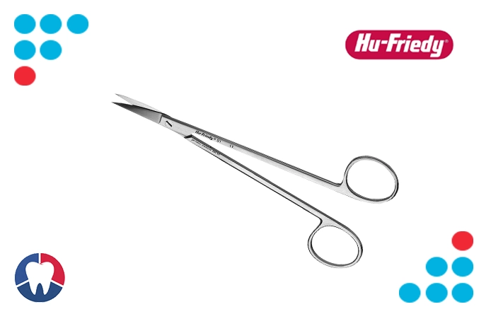 Hu-Friedy S1 Tijeras Kelly Curva